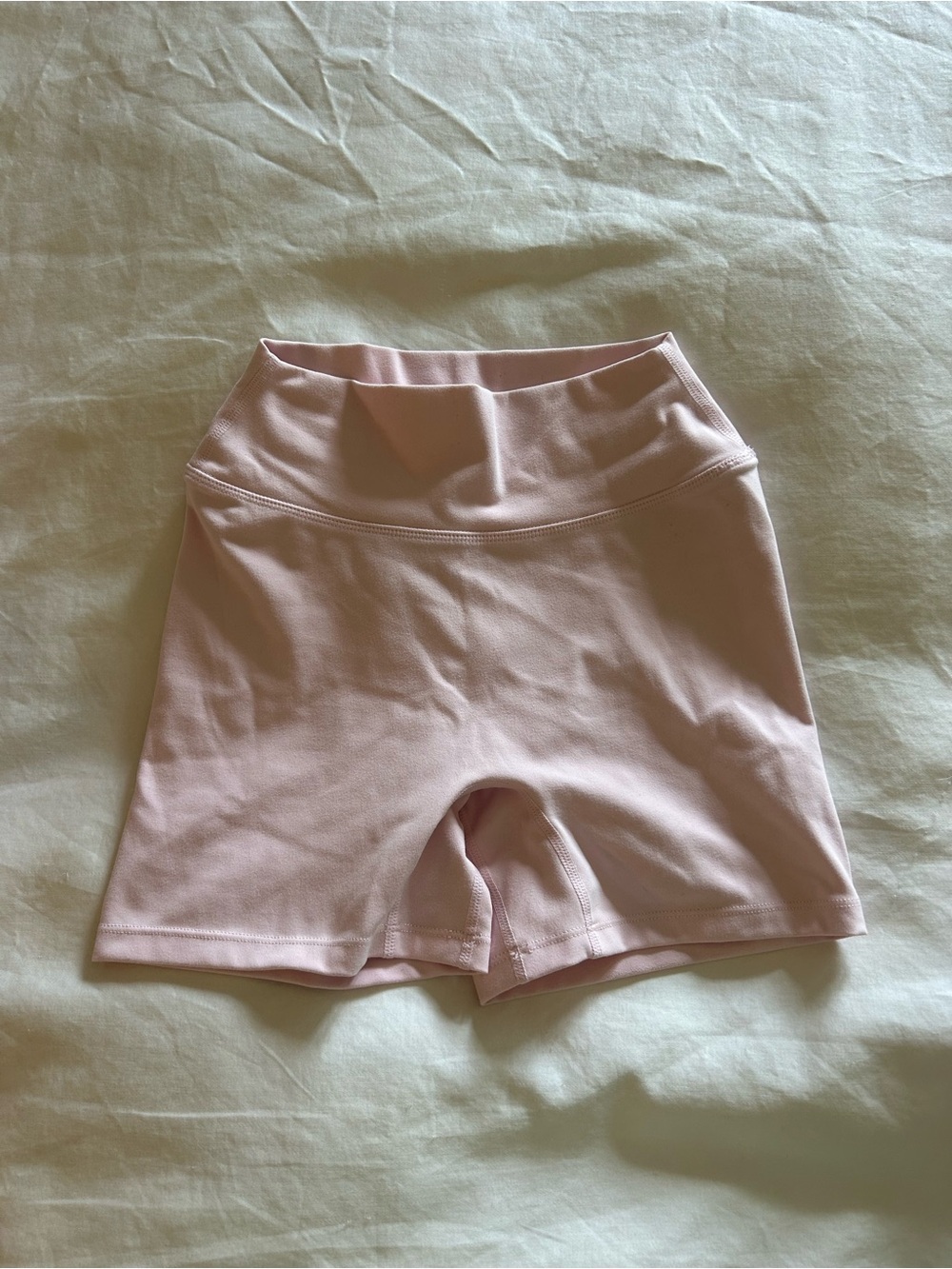 Women’s Light Pink Halter Wrap-Front Cami and Shorts Set - Picture 3 of 4